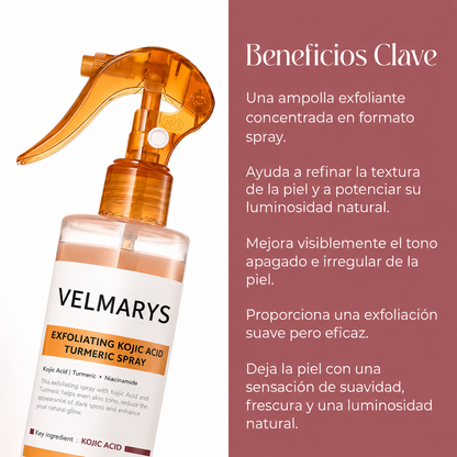 Exfoliante Corporal de Cúrcuma y Ácido Kójico - Piel Suave y Tono Uniforme - 250ml