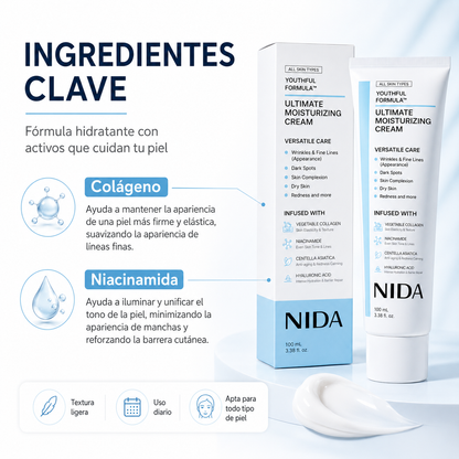 Crema Facial Rejuvenecedora Coreana