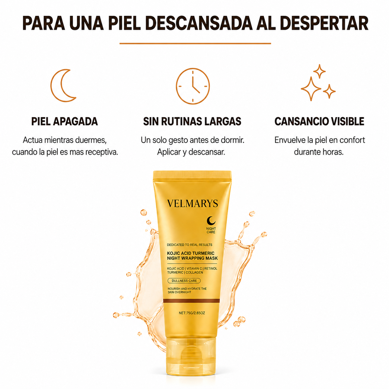 Mascarilla Envolvente de Noche · 75 g